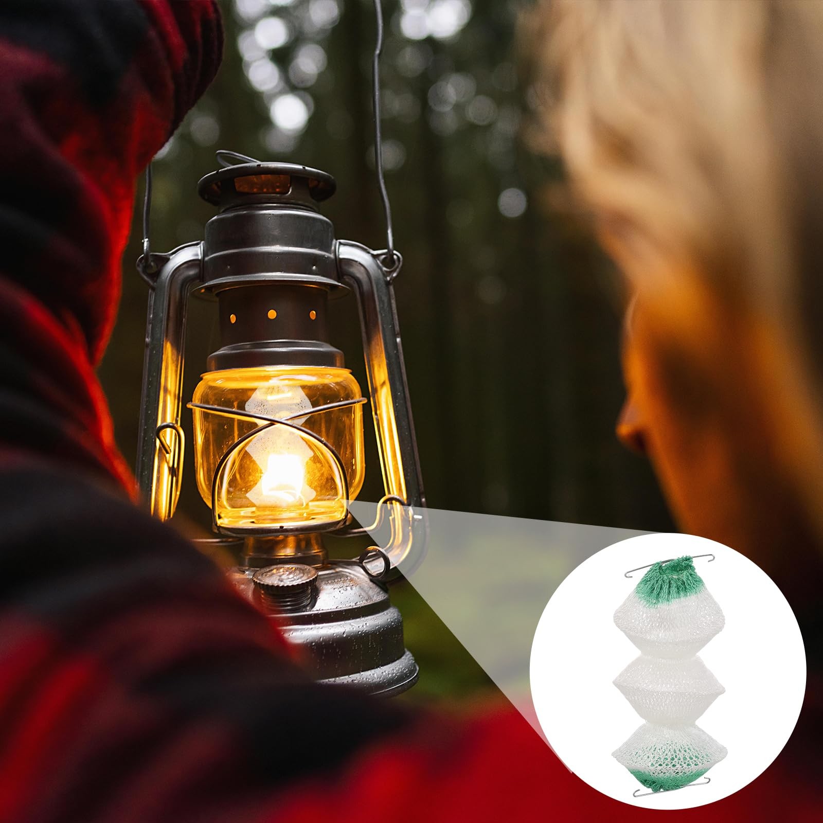 Thinp 6 Pcs Lantern Mantles,3-Layer Propane Mantles Insta-Clip 2#95...