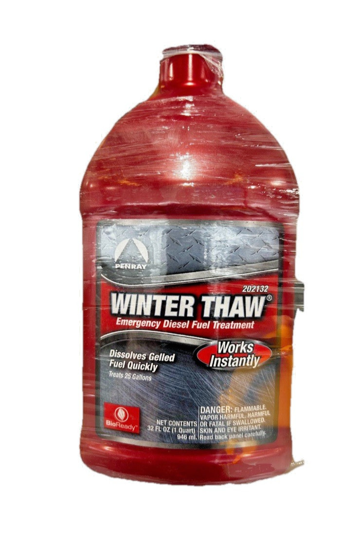 12 - 32 Oz DIESEL TREATMENT NEW PENRAY WINTER THAW 202132 FROZEN FUEL EMERGENCY