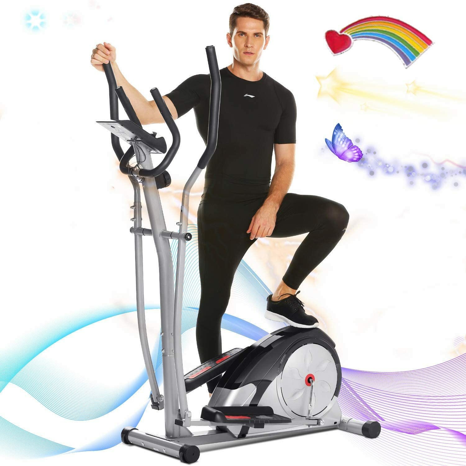 Elliptical Exercise Machine Magnetic Elliptical Training Machines for Home Sale