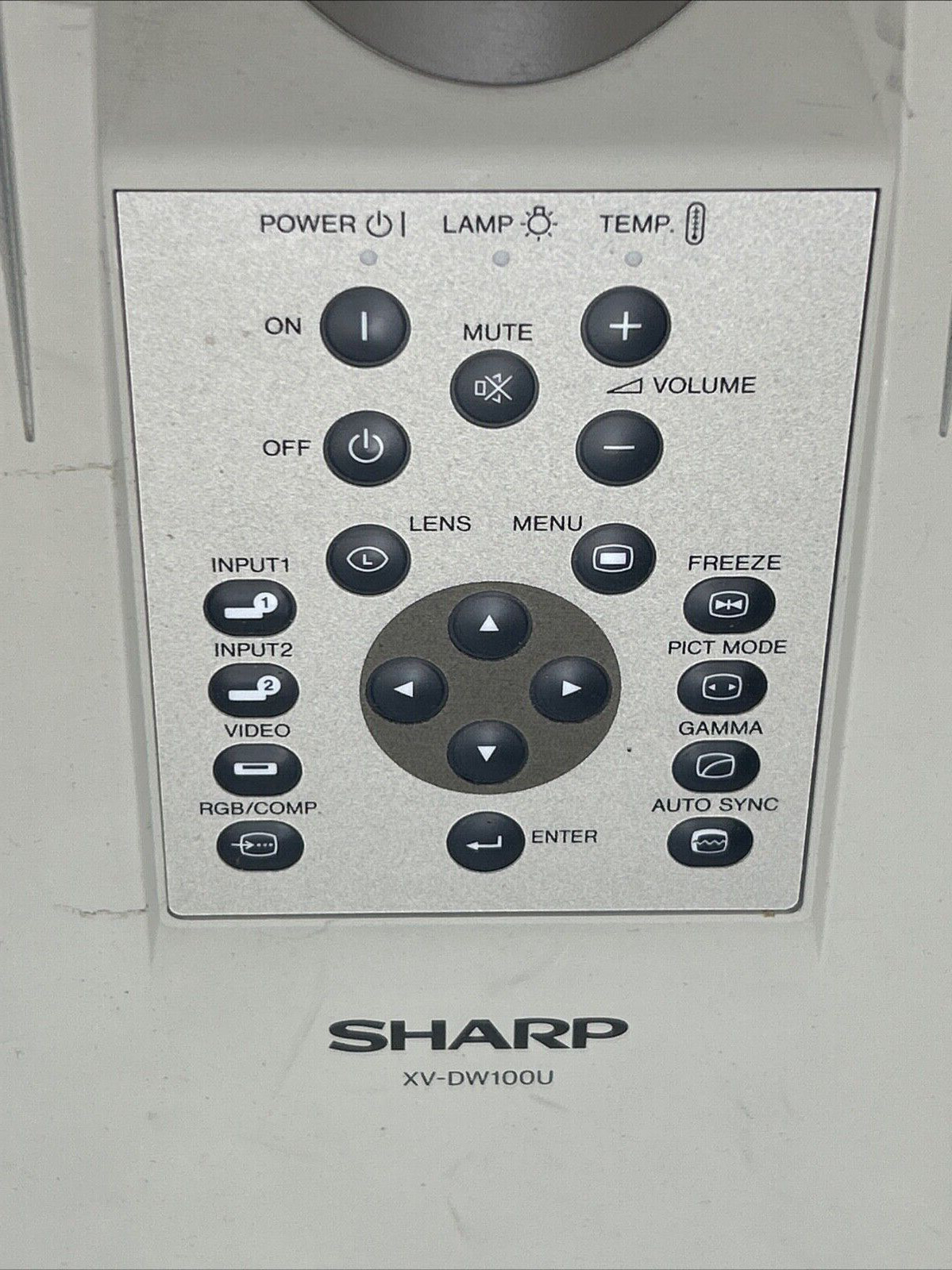 Sharp XV-DW100U 3LCD Projector | 720p HD | 2000 Lumens | Used - Great Condition