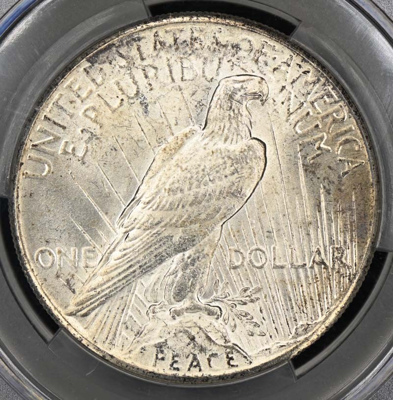 1928 $1 Peace Dollar CACG MS63