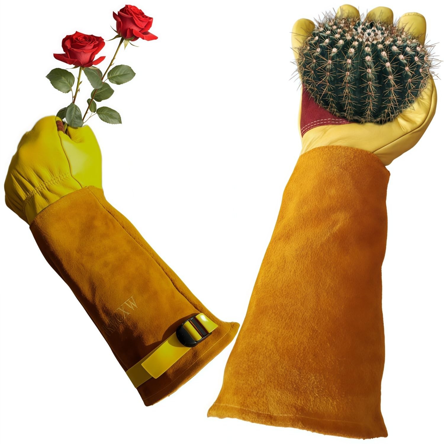 wfkwcxw Gardening Gloves for Women/Men Thorn Proof, Premium X-Large, Yellow