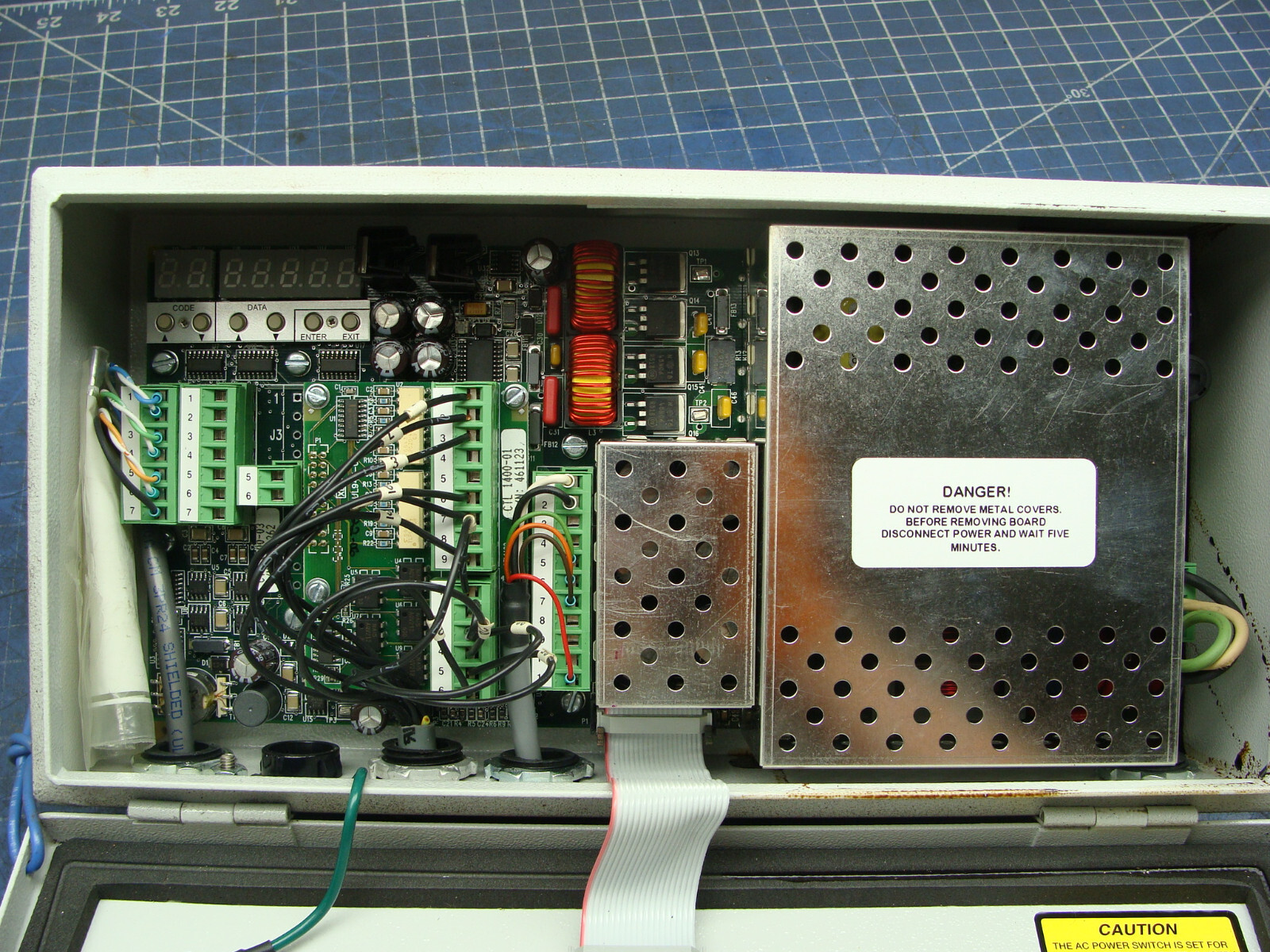 ACCUWEB MICRO1000 WEB GUIDE CONTROL CTL 1000-02 INPUT: 115VAC OUTPUT: 30VDC 4A