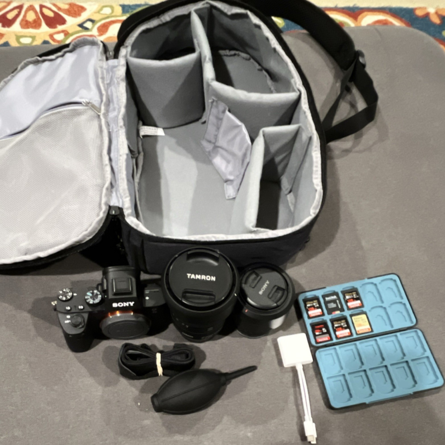 Sony Alpha 7 II Bundle with Tamron 28-200mm & 28-70 Lenses, Bag, Cards