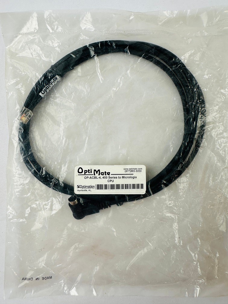 Optimate OP-ACBL-4 400 Series to MicroLogix CPU Cable