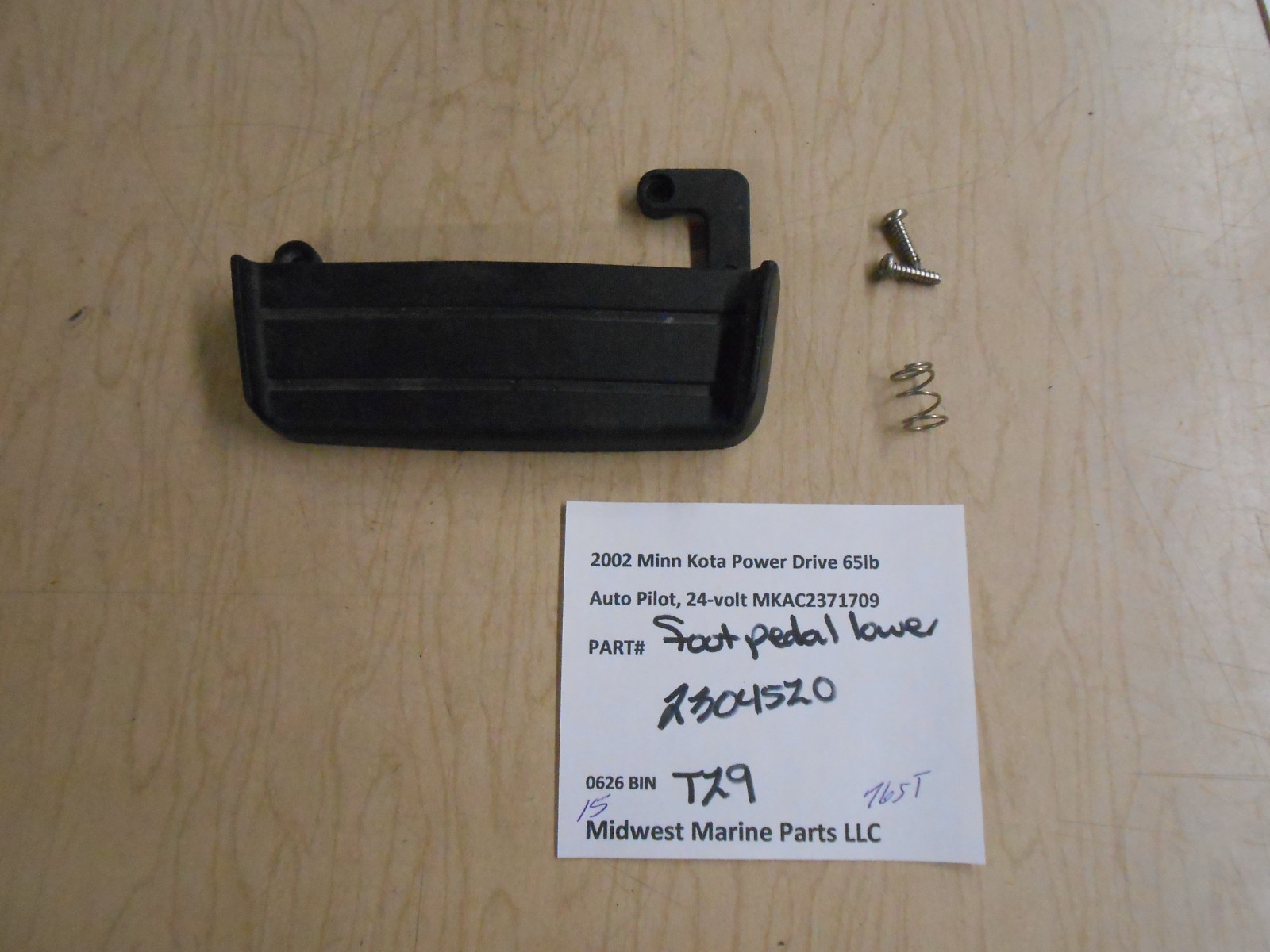 2304520 Minn Kota 2002 65lb Power Drive Auto Pilot foot pedal lower 765T T29