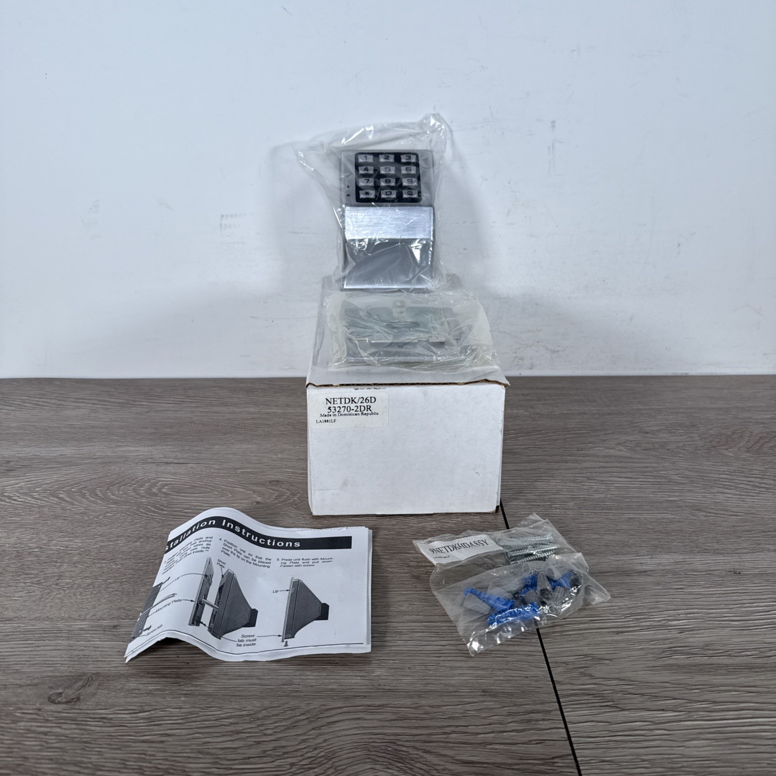 ALARM LOCK SYSTEMS INC NETDK26D TRILOGY NETWORXS KEYPAD