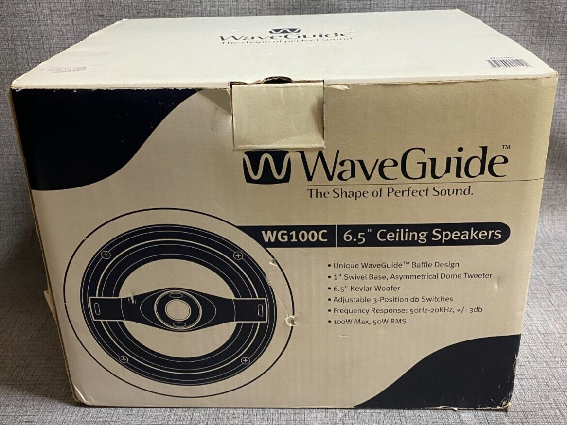 WG SERIES WG100c 6.5" Ceiling Speakers WAVE GUIDE