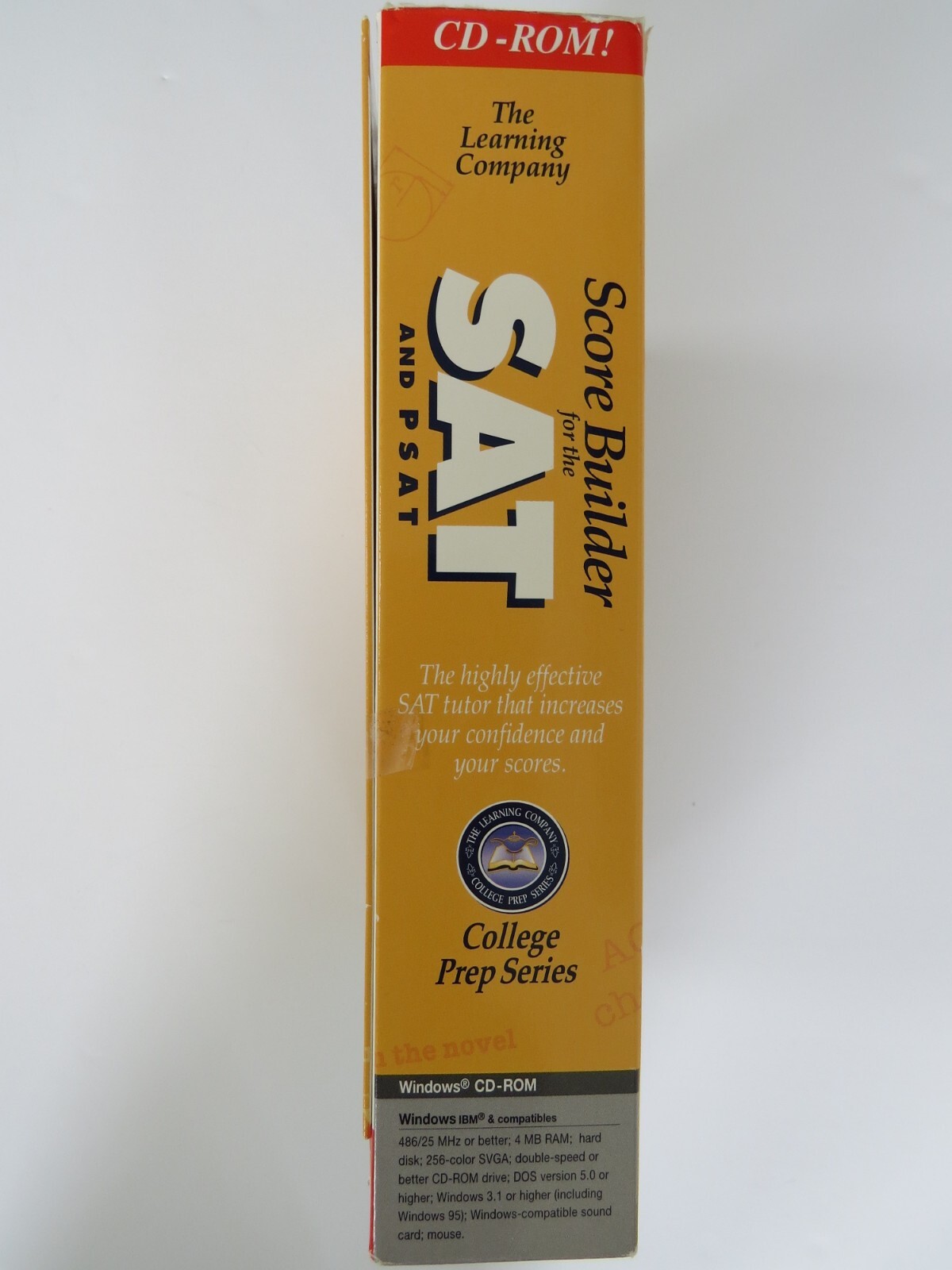Score Builder for SAT and PSAT Learning Software