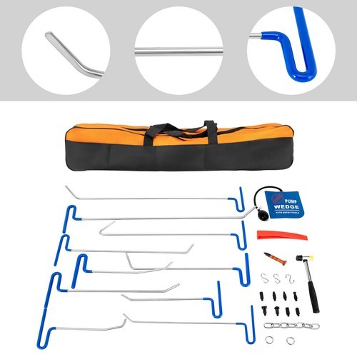 Car Push Puller Rods Tools Dent Paintless Repair Hammer Removal Door Repair kit