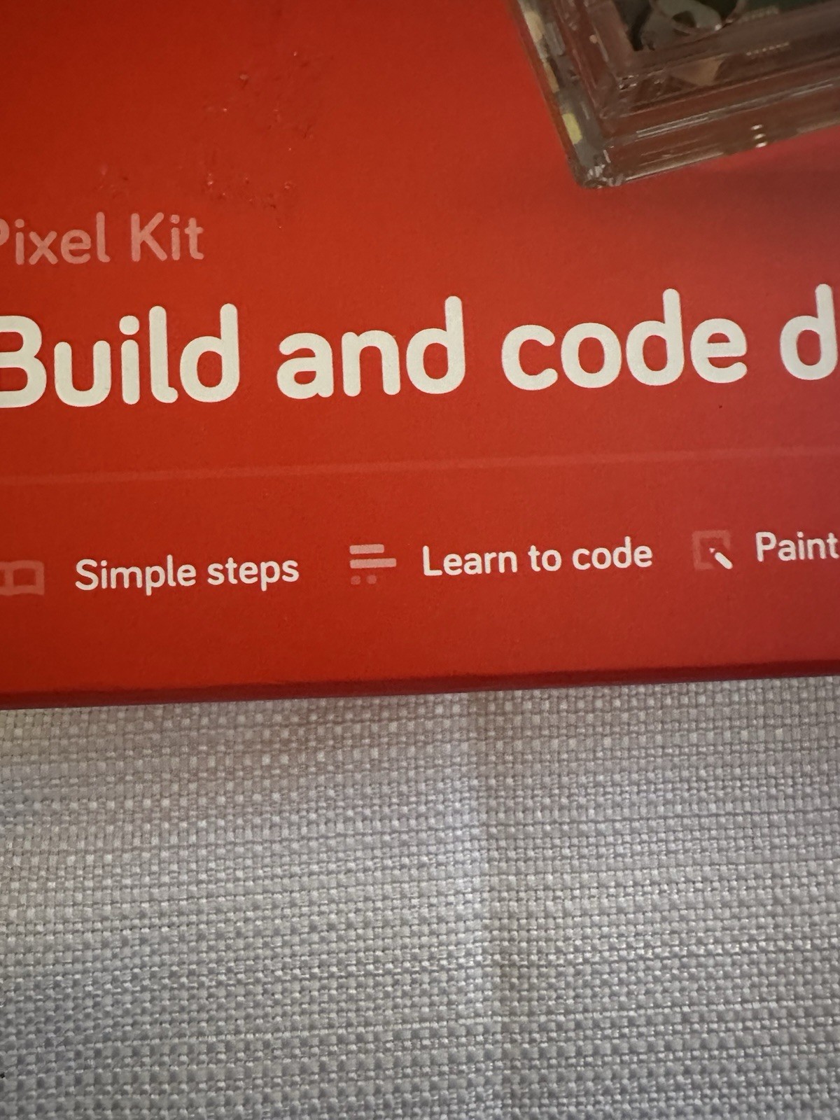 Kano 1003 Pixel Kit Learn Build & Code Dazzling Lights wireless lightboard NIB