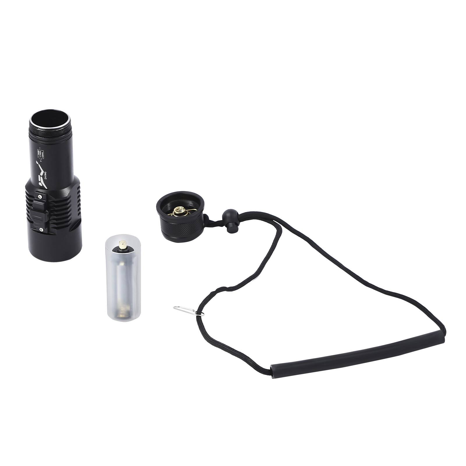 Dive Light, Compact Bright Diving Torch, Submersible Flashlight for divers