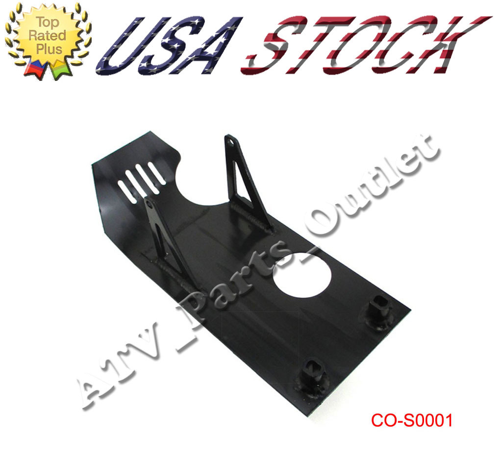 Black Skidplate Dirt Pit Bike XR50 CRF50 XR CRF70 110cc 125cc