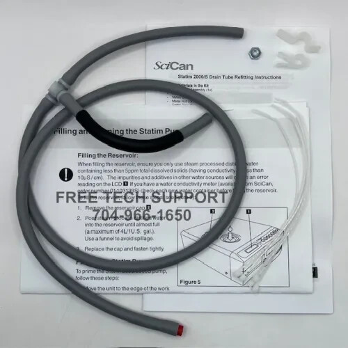 Scican Statim 2000 Drain Tubing Kit B OEM 01-108152S