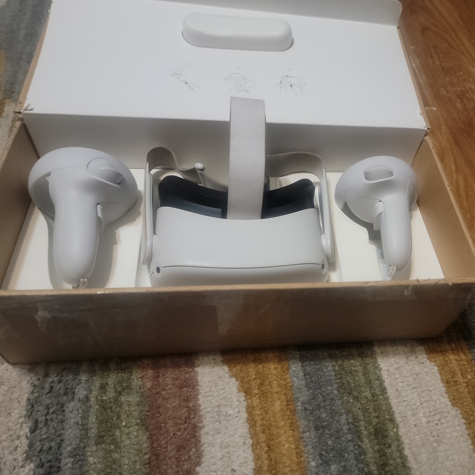 Meta Oculus Quest 2 128gb complete set works