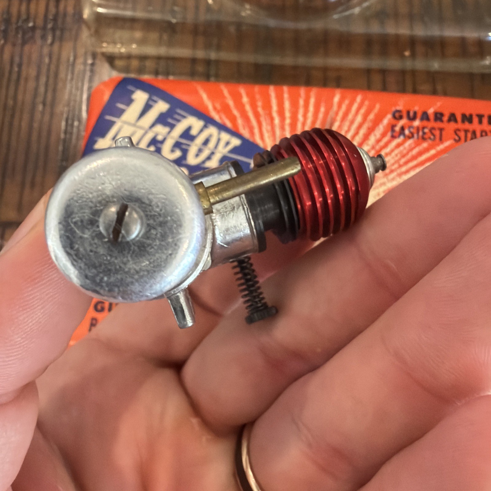 Vintage McCoy .049 Nitro Engine New In Original Packaging