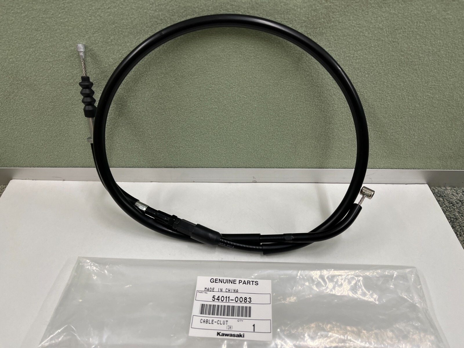 2006 - 2008 GENUINE KAWASAKI NINJA 650R CLUTCH CABLE 54011-0083