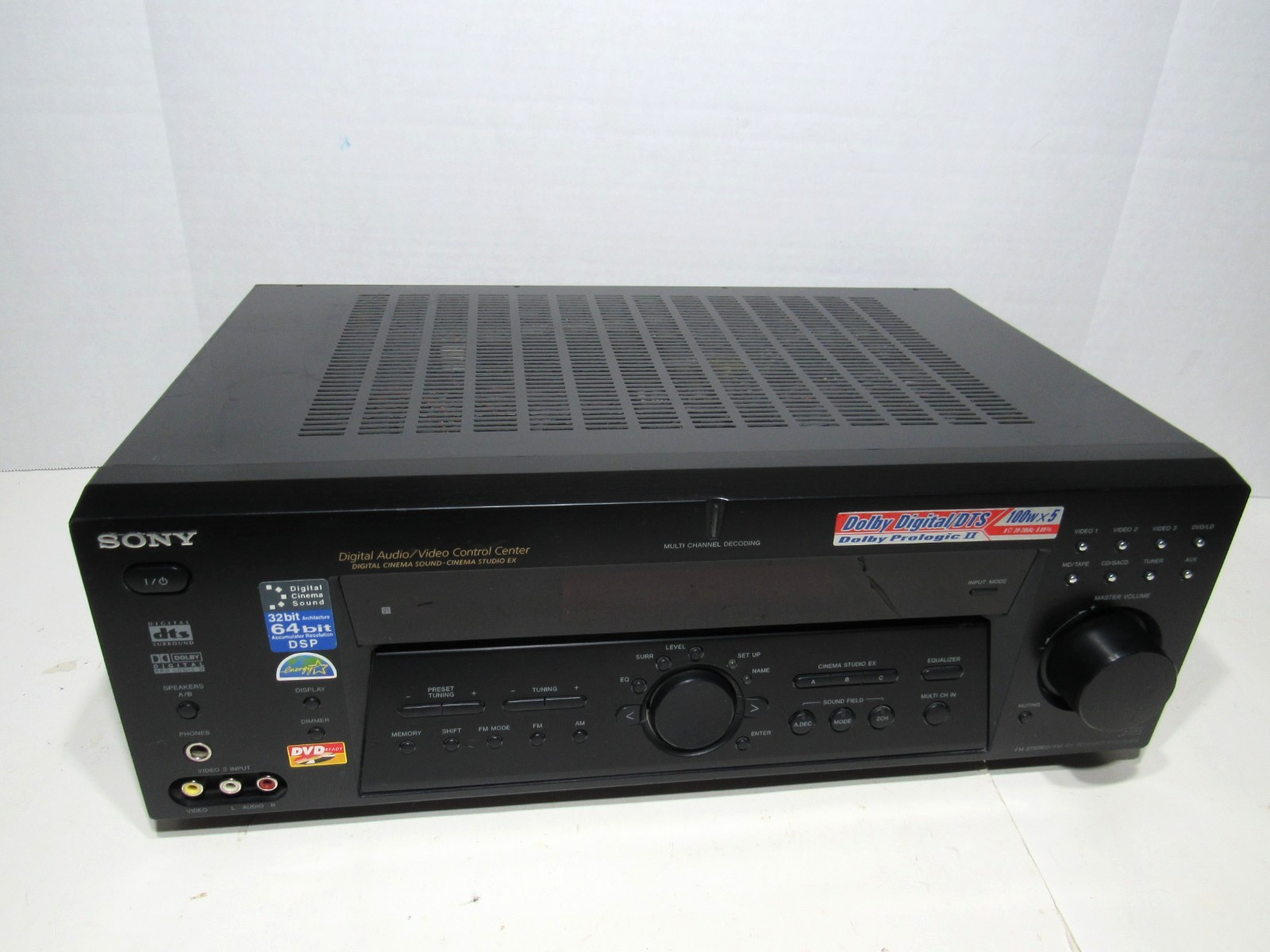 Sony STR-DE685 Dolby Digital DTSAudio Video Control Center AM/FM Stereo Receiver