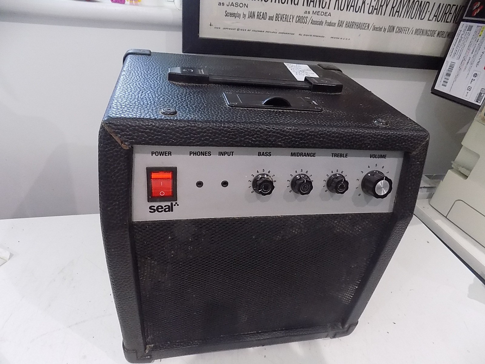 Seal PA Amplifier Black UNTESTED SPARES/PARTS