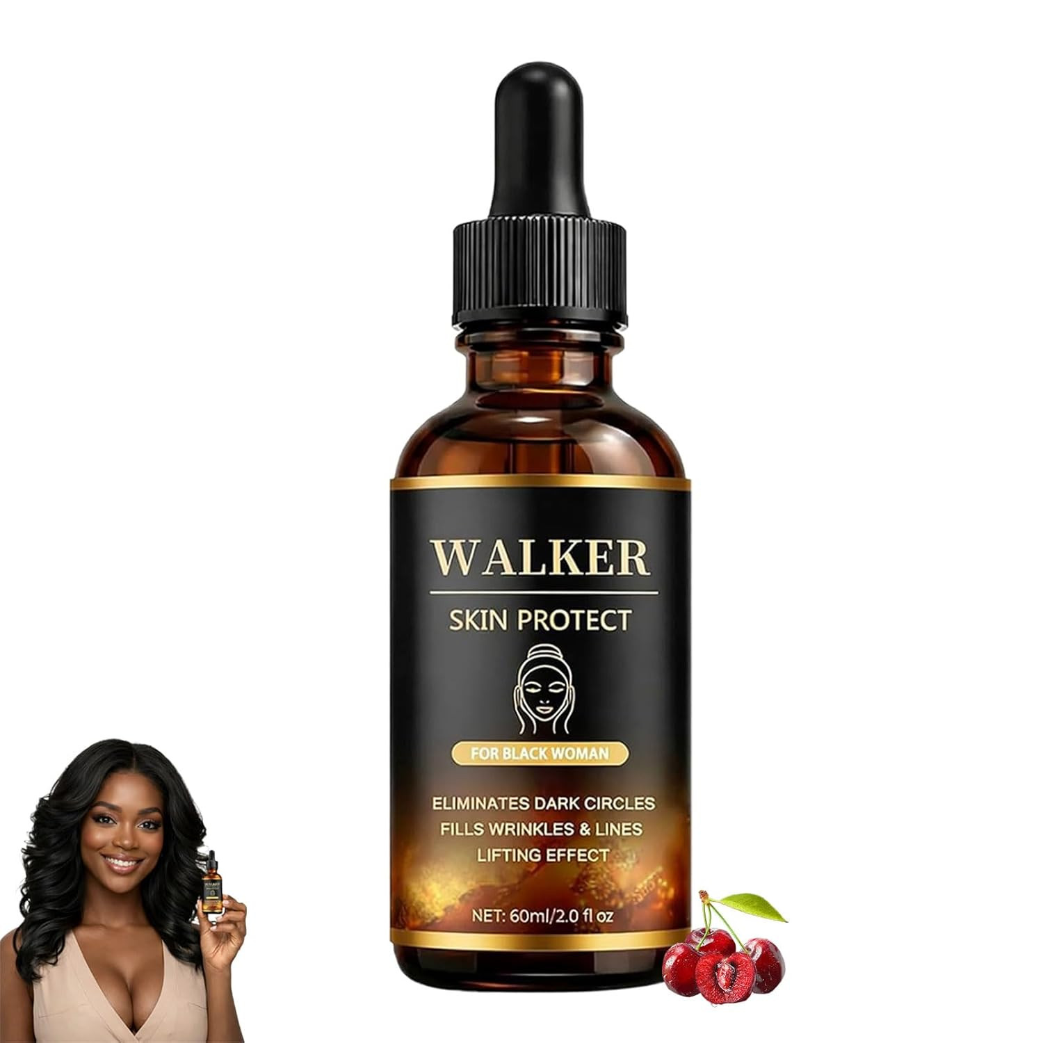 Walker Skin Protect Serum for Women Gentle Facial Skin Care Moisturizing Serum