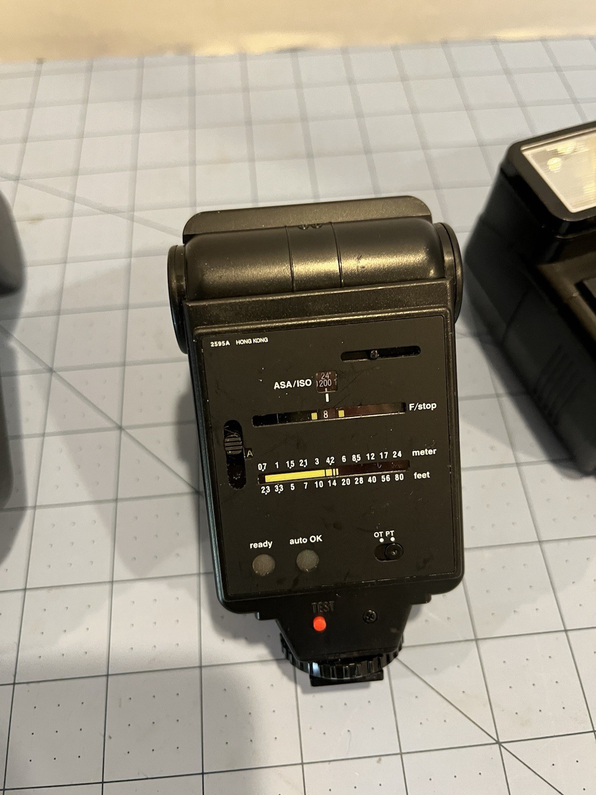 3 FLASH LOT Sunpak Canon Auto 266D 221D Phoenix Thyristor Camera Olympus Pentax