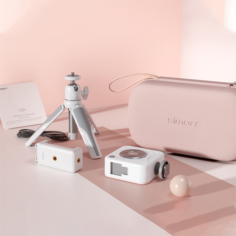 SIMORR VIGOR VK-30 VLOG KIT WHITE SPECIAL EDITION