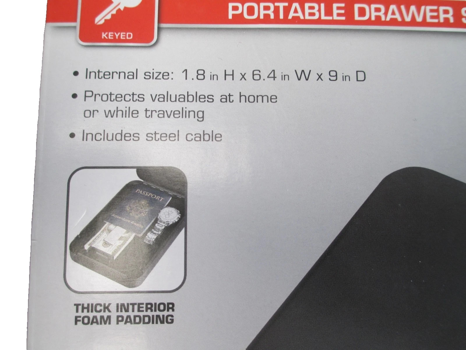 Defiant Portable Safe Keyed