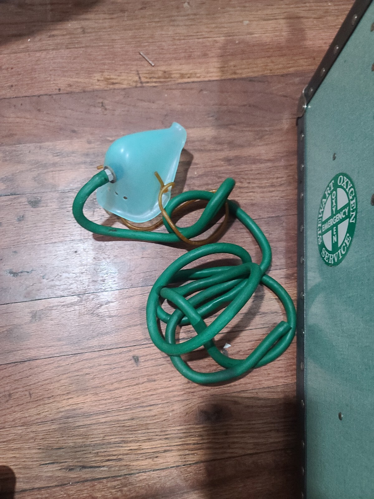 Vintage Stewart Oxygen Emergency Inhalator Service Scuba Diving First Aid