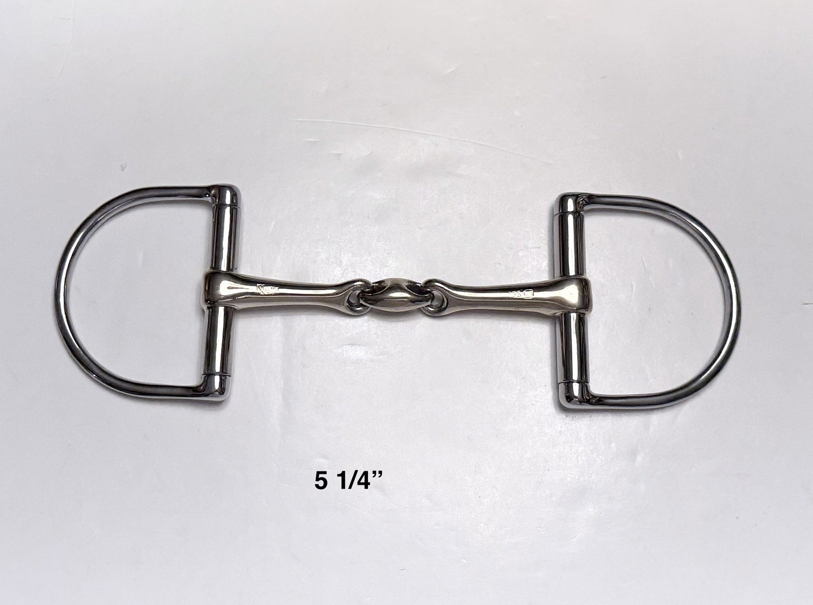 Herm Sprenger KK Ultra D-Ring Sensogan Double Jointed Snaffle Bit  5 1/4”