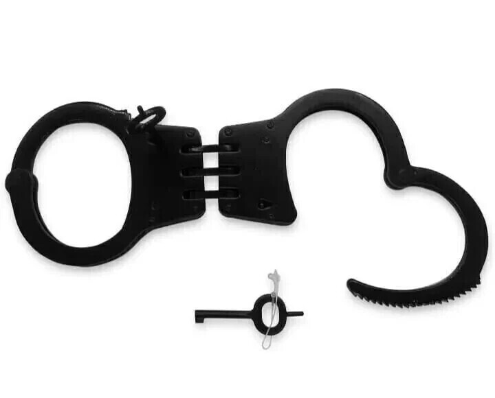 Double Lock Black Speed cuffs Quick cuff Maximum Security Handcuff Alcyon Double