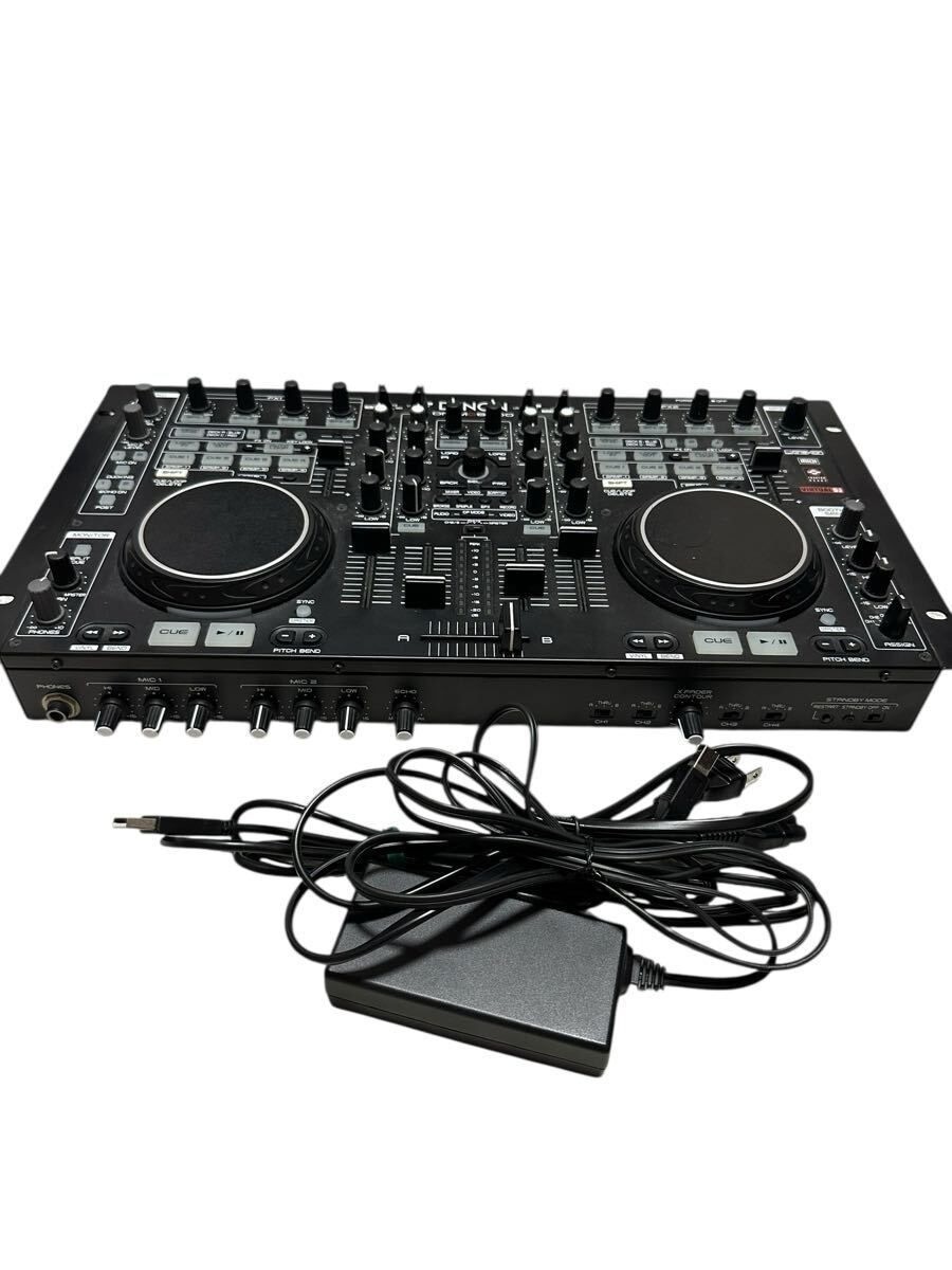 DENON DN-MC6000 4ch DJ Controller Mixer Traktor Virtual 4-Channel Black Music