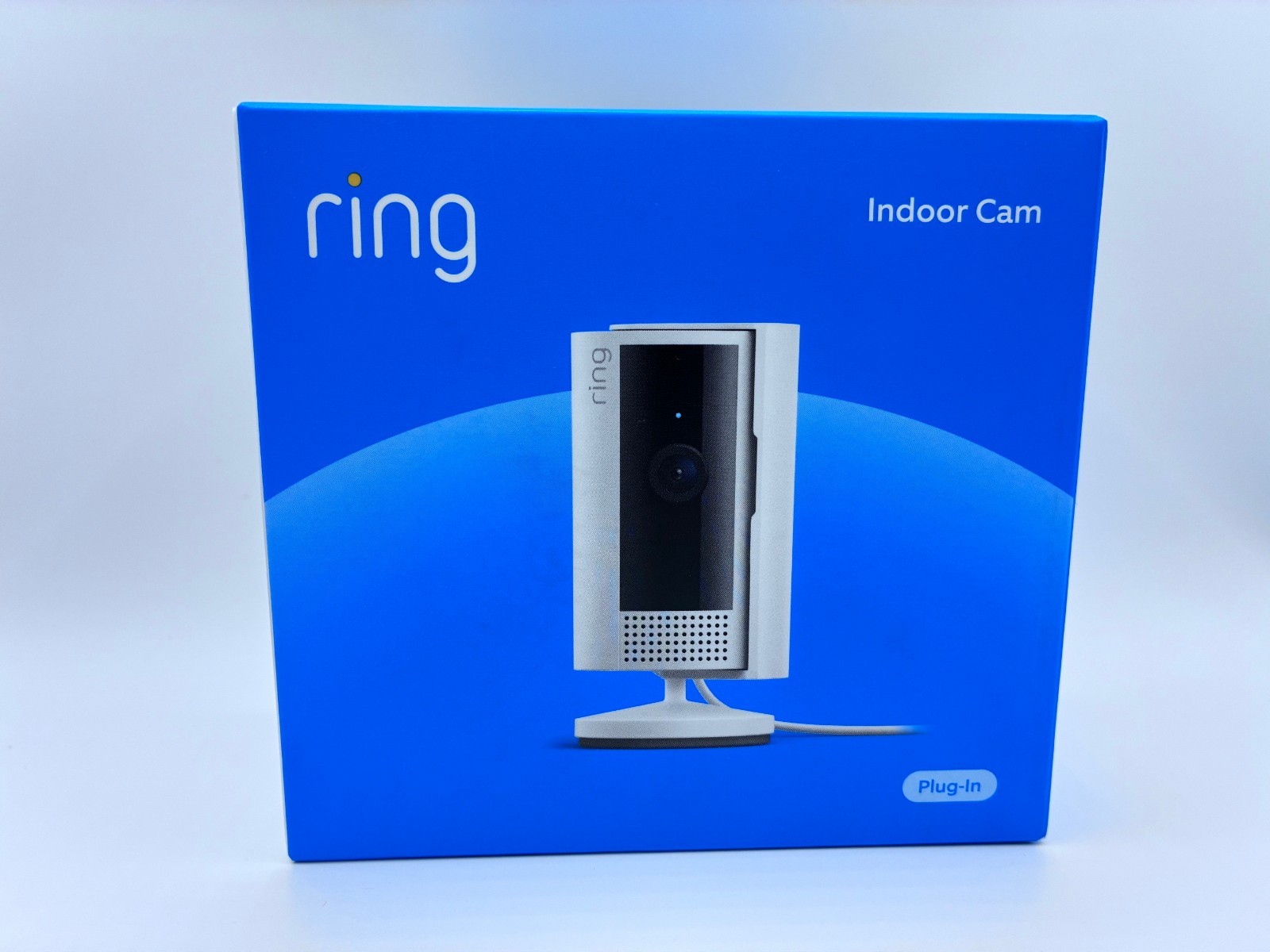 Ring Indoor Cam 2nd Gen Plug-In 1080p HD WiFi Security Camera White