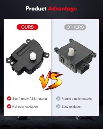 2PCS Premium A/C HAVC Heater Blend Door Actuator for Climate Control &