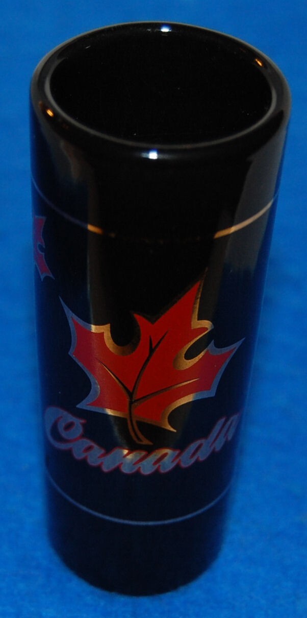 Canada with Maple Leaf Tall Shot Glass