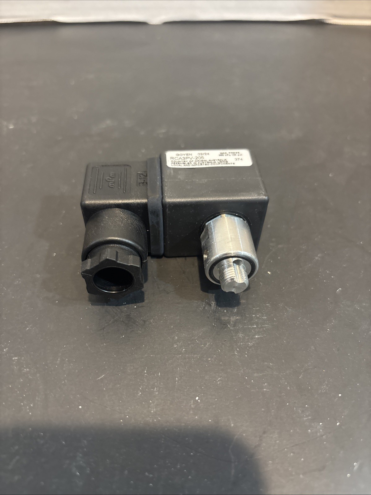 Goyen RCA3PV-205  Pressure Switch/Transducer Assembly NOS