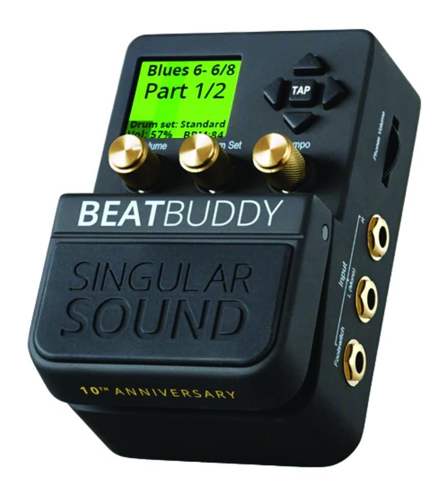 Singular Sound BeatBuddy: 10th Anniversary Edition (drummer in a guitar pedal)