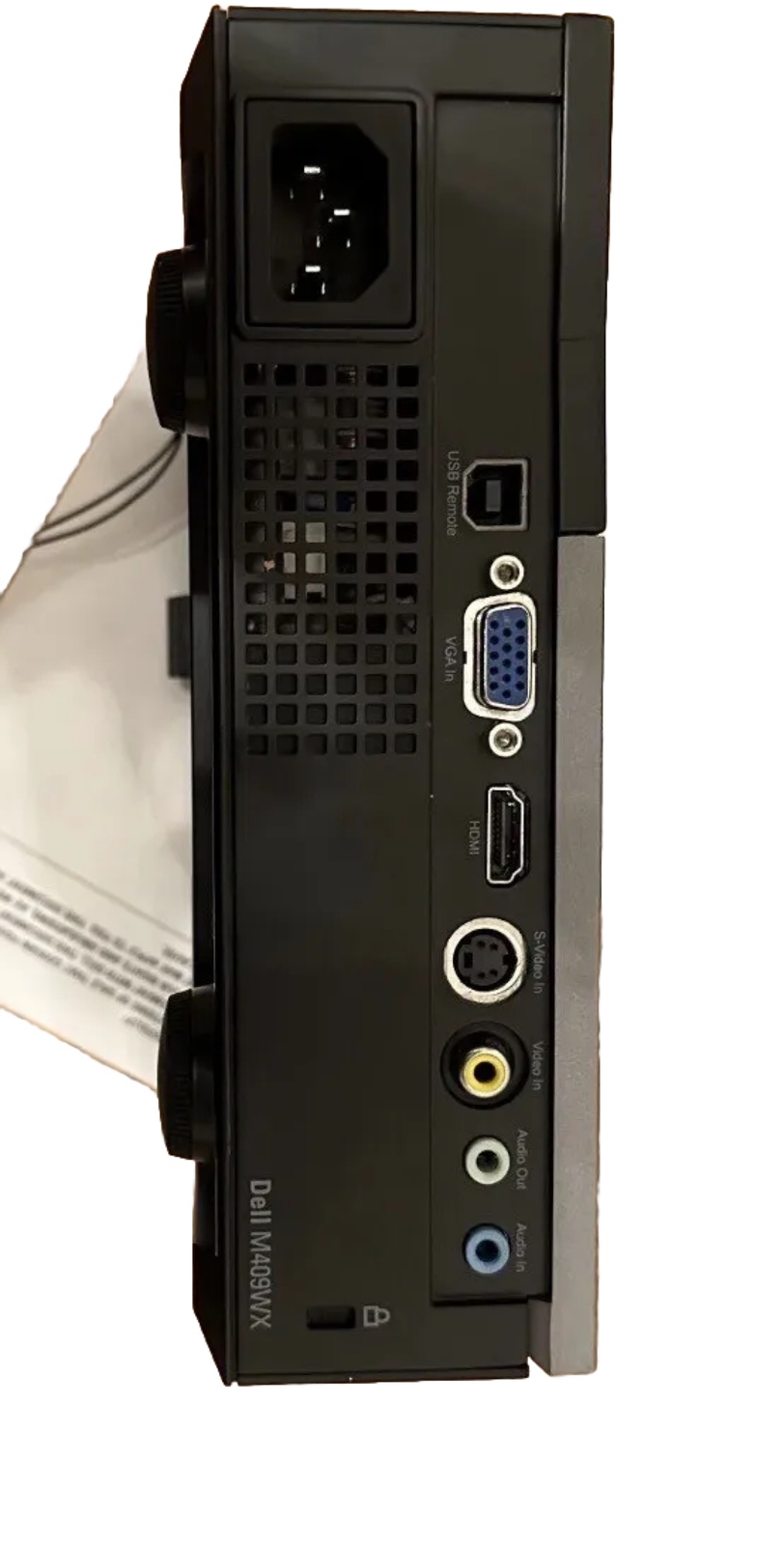 DELL M409wx Projector With Case And Accessories TESTED/WORKING