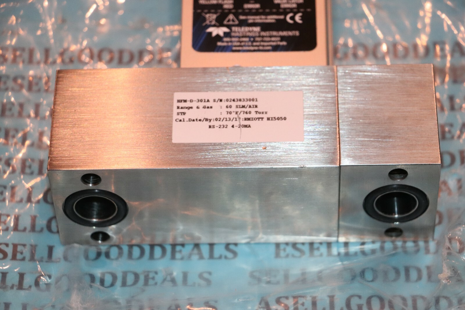 Teledyne HFM-D-301A Thermal Mass Flow New