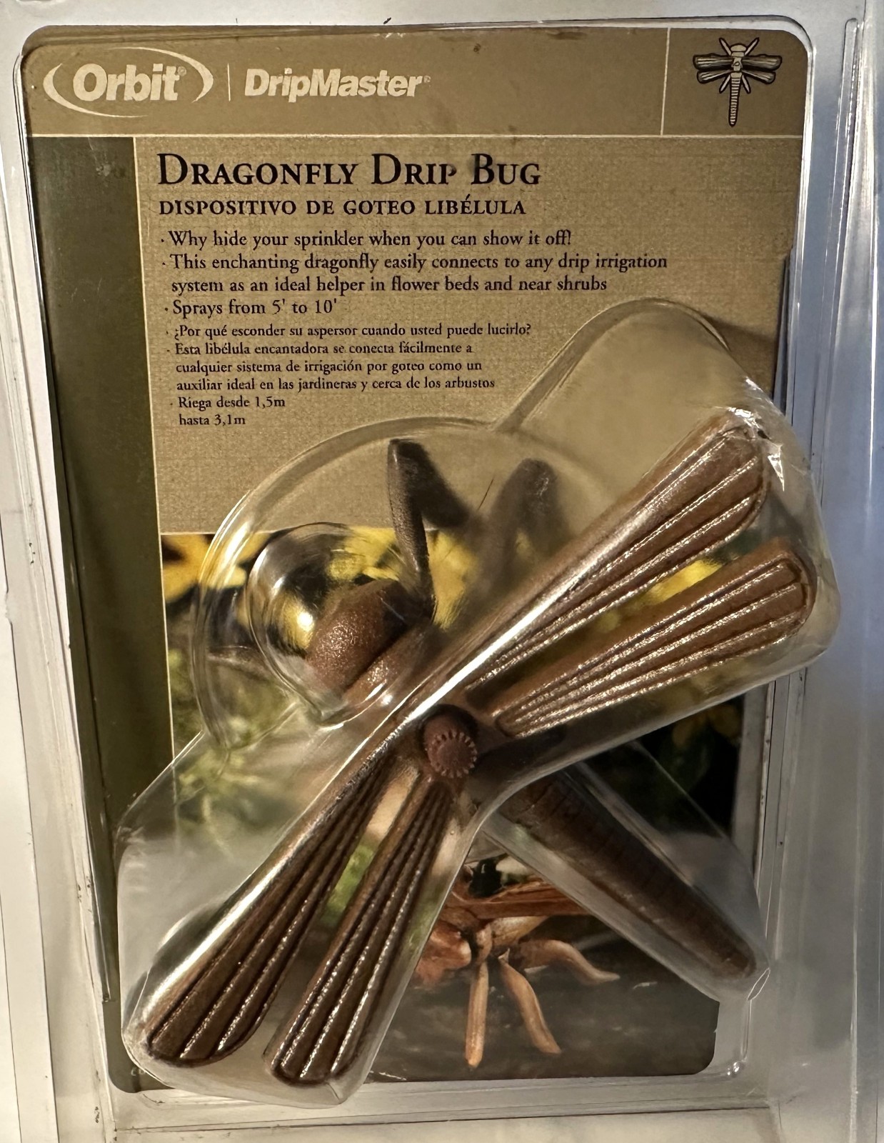 Orbit Irrigation DripMaster Dragonfly Drip Bug Sprinkler #66602 NOS