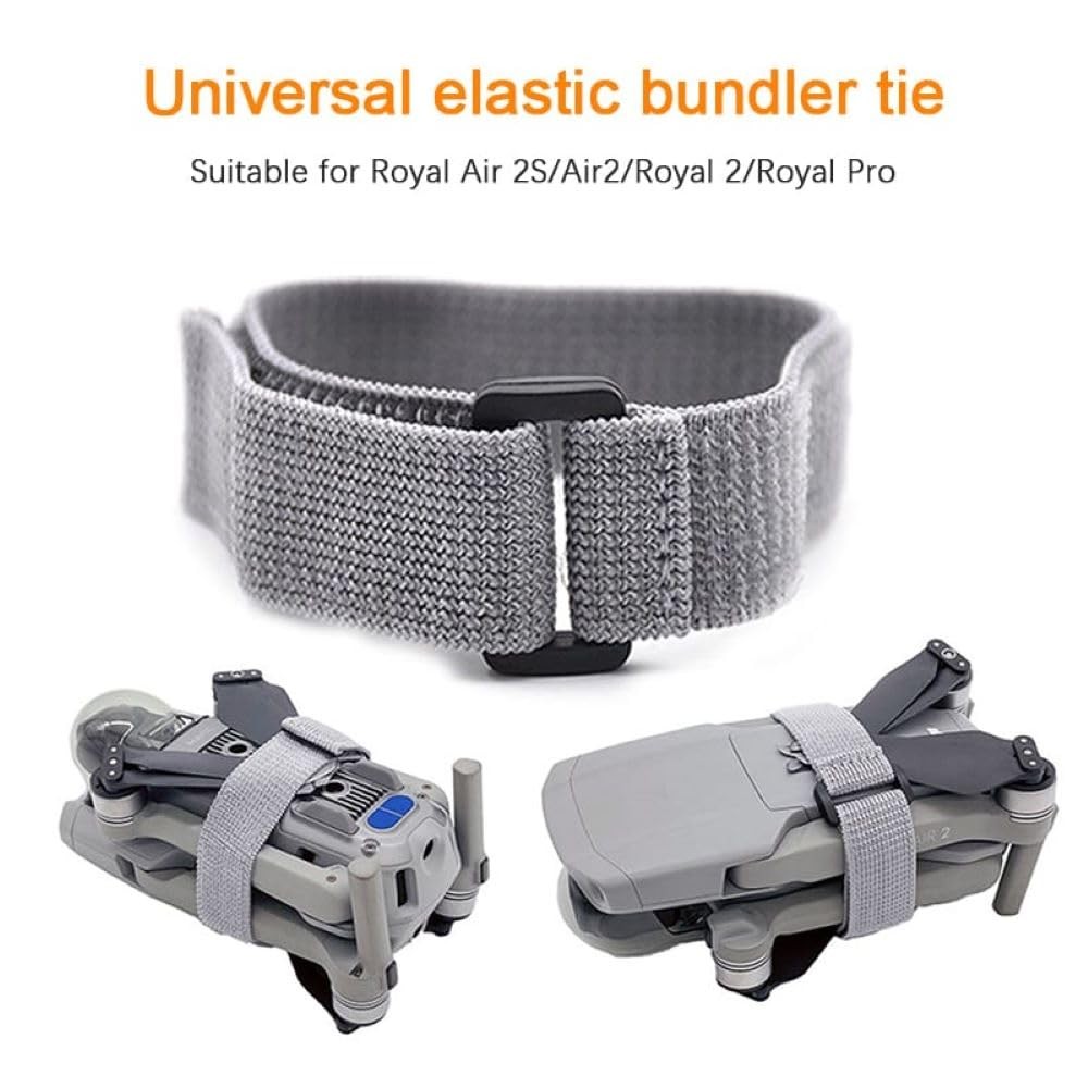 GetZget® Universal Props Holder Belt Compatible with Dji Medium, Light Grey