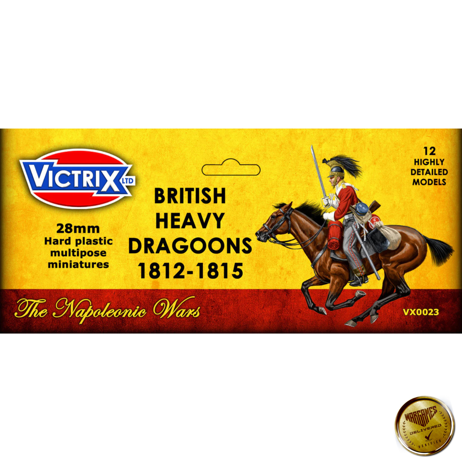Victrix Miniatures Napoleonic Wars - British Heavy Dragoons 1812-1815