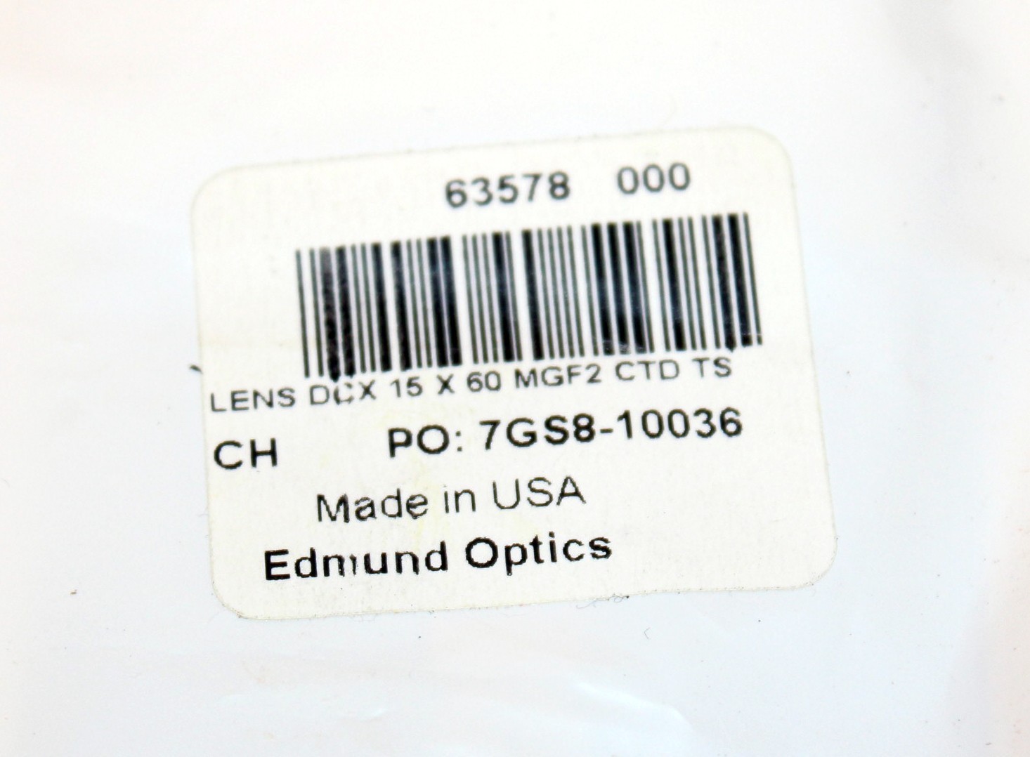 3 x Edmund Optics 40° Diffusing Angle 2" x 2" Unmounted Holographic Diffuser