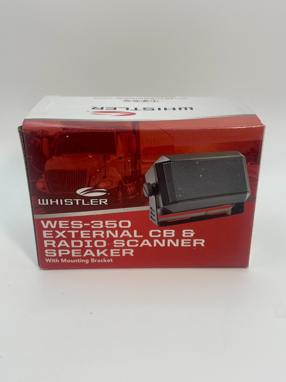 Whistler WES-350 External CB & Radio Scanner Speaker with Bracket NEW