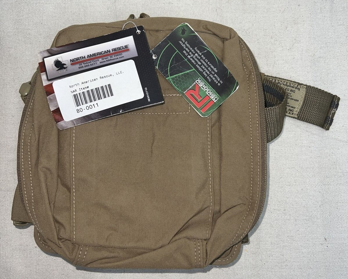NEW North American Rescue CCRK Medic Leg Rig Coyote military police FDE IV stra
