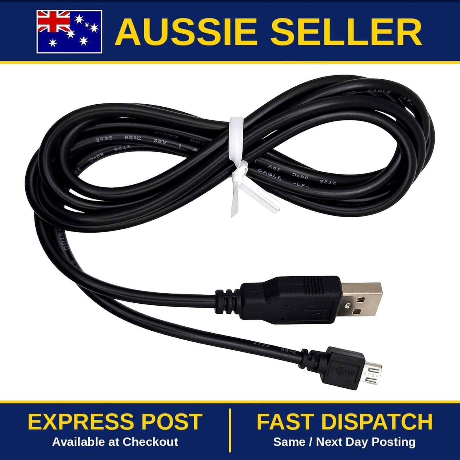 Micro USB Charging Data Cable for PS4 Xbox One Controller 1.5m | Brand New