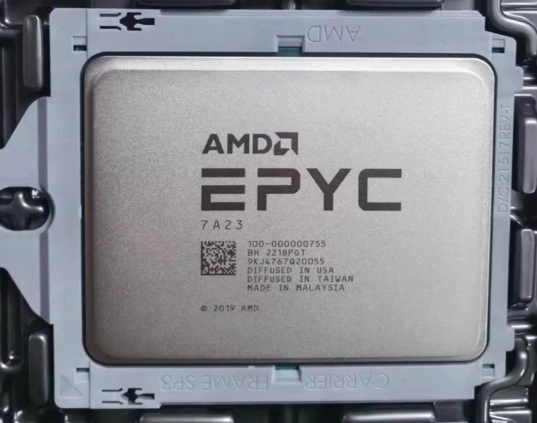 AMD EPYC 7A23 CPU 48 Cores 96 Threads 2.65GHz SP3 192MB Server Processors