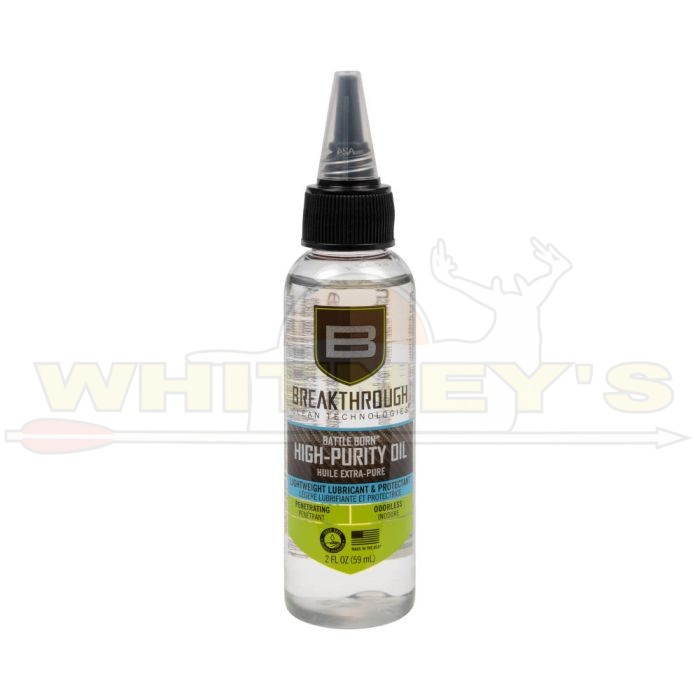 Allen Battle Born High Purity Gun Oil - Clear - 6oz. - BTO-6OZ