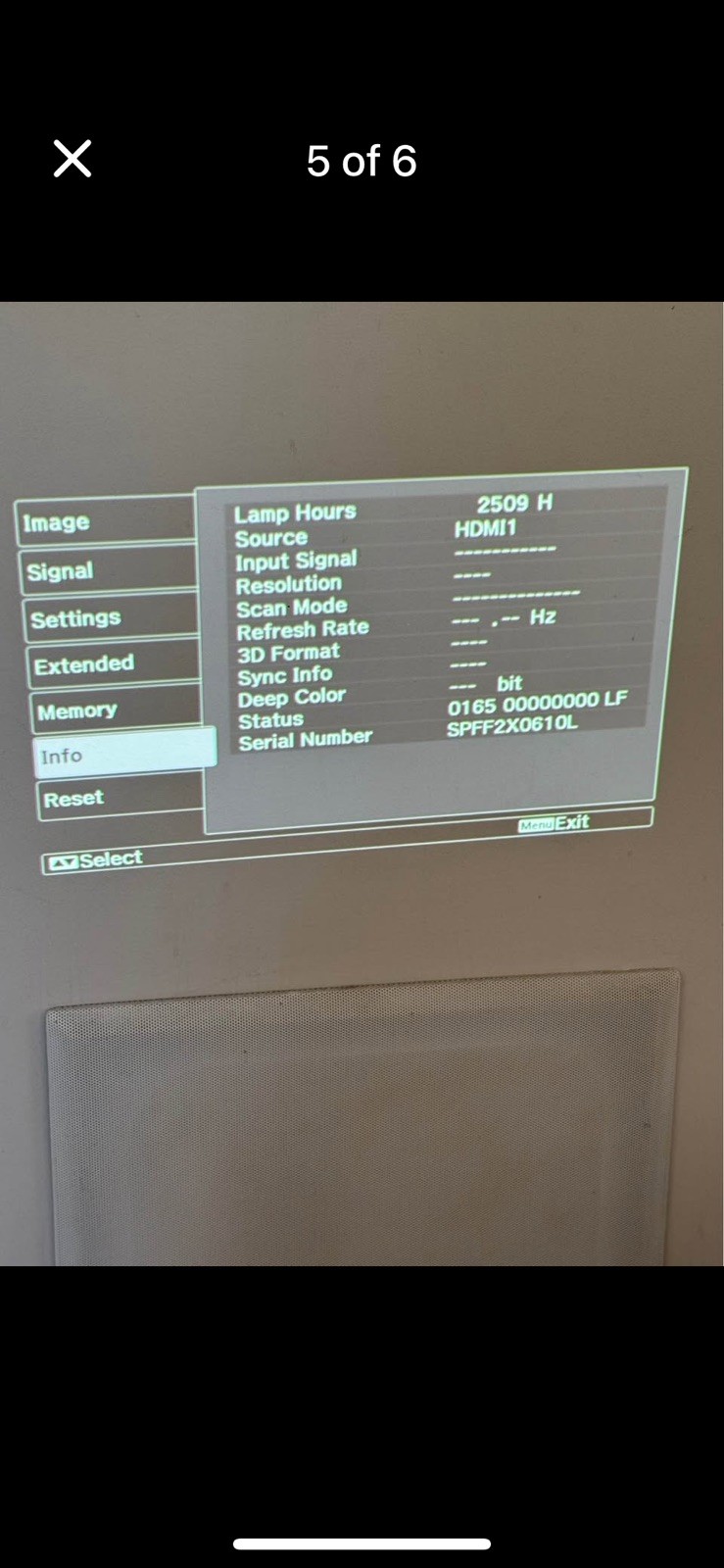 EPSON HomeCinema 5020UB 2D & 3D Projector