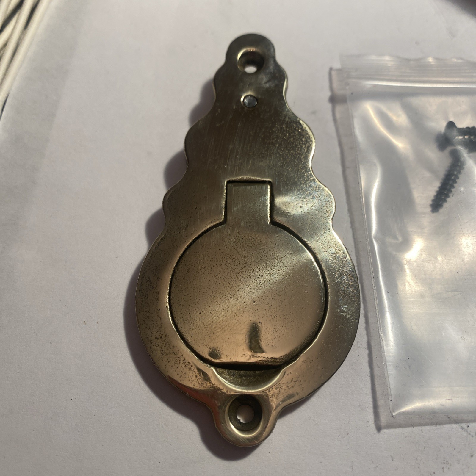 CVA Hawken Sidelock Muzzleloader Rifle Brass Patchbox With Screws