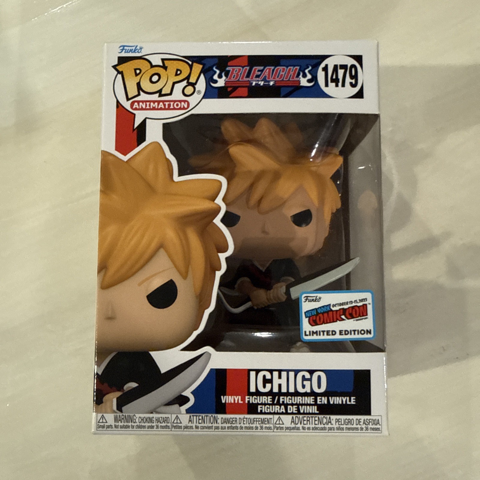 Funko Pop! Bleach - Ichigo 1479 (NYCC) - New York Comic Con